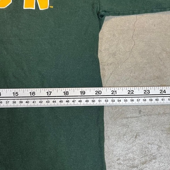 Green and yellow Oregon Ducks vintage 90s T-shirt - Picture 6 of 6